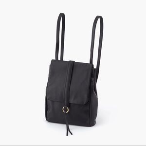 Hobo Black Bridge Convertible Leather Backpack
